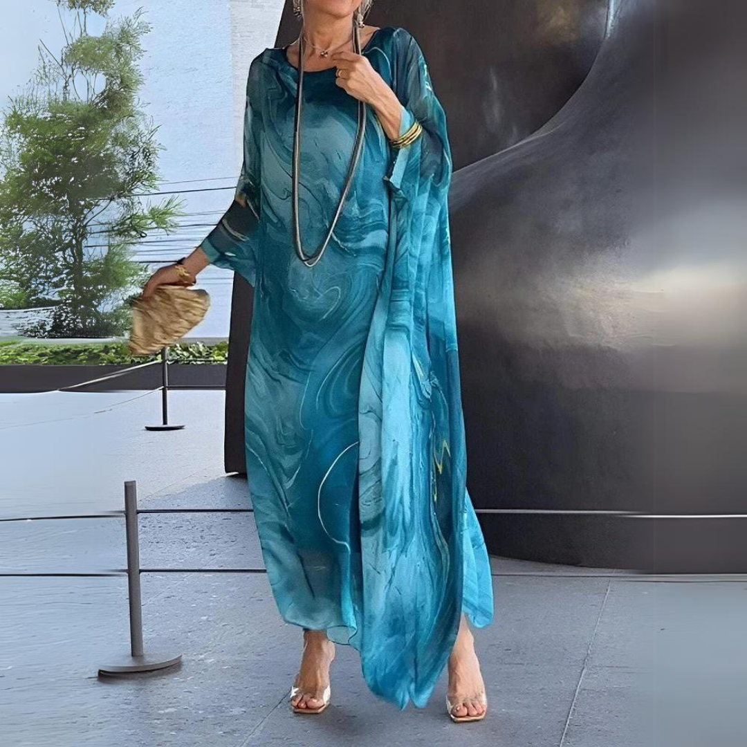 Mariana - Vestito Lungo Elegante in Chiffon