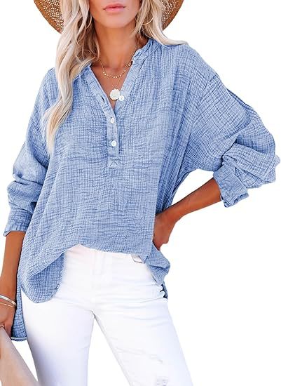 Petal™ | Chic V-Neck Shirt