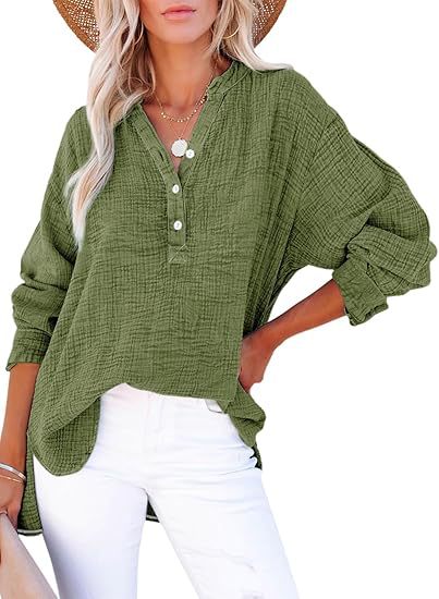 Petal™ | Chic V-Neck Shirt