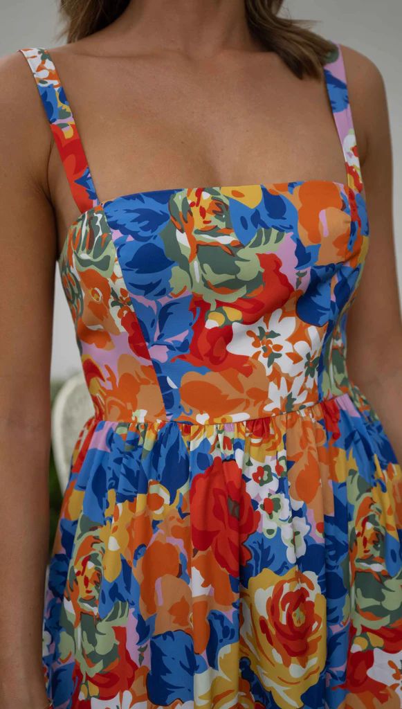 Seraphina-Floral Elegance™ Dress