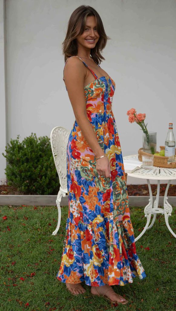 Seraphina-Floral Elegance™ Dress