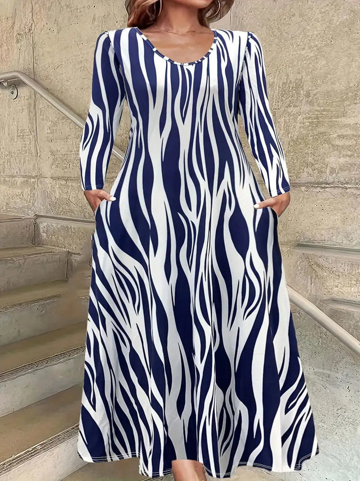 Zara | Plus Size Longsleeve Dress with pockets