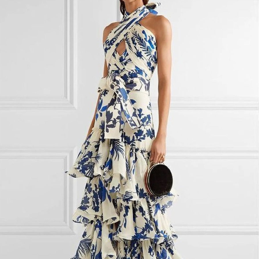 Isabella-Bloom Cascade Dress™
