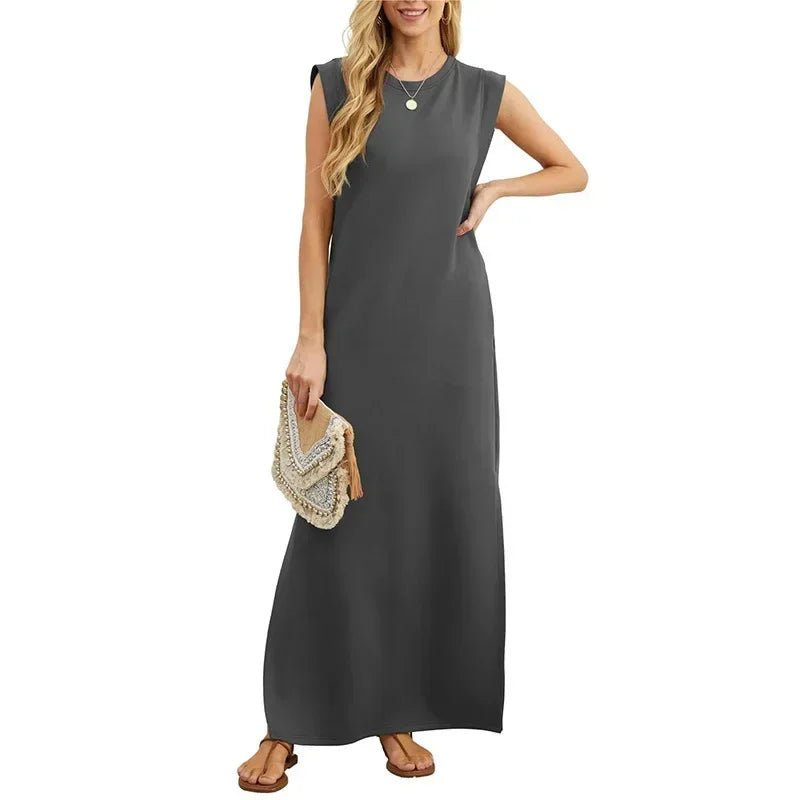 Kennedy™ | Simple Slit Dress