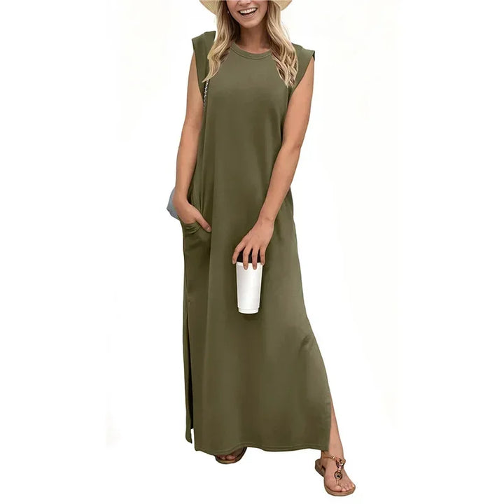 Kennedy™ | Simple Slit Dress
