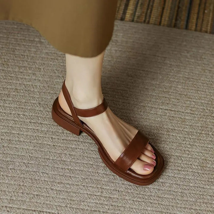 Aileen™ | Elegant Leather Sandals