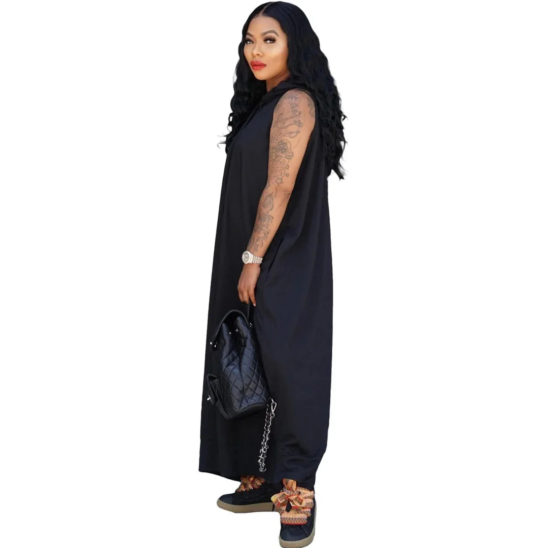 Marivelle™ | Chic Cape-Style Dress