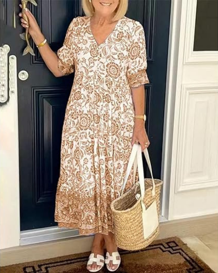 Izzie™ | Elegant Floral Dress