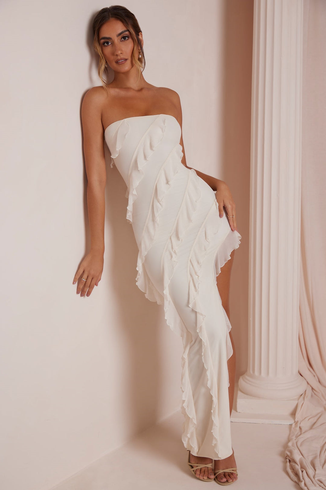 Isabella Cascade Strapless Gown™