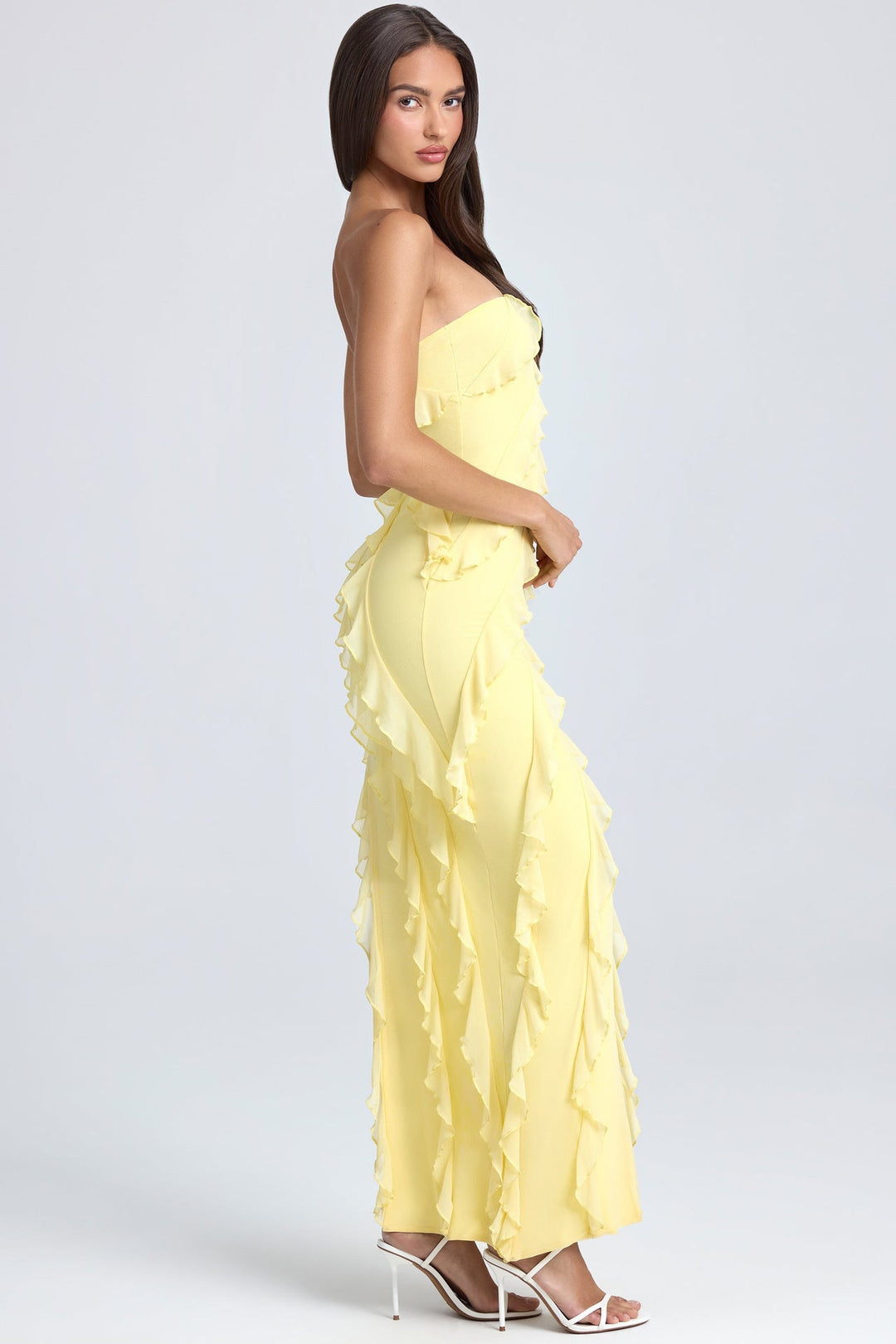 Isabella Cascade Strapless Gown™