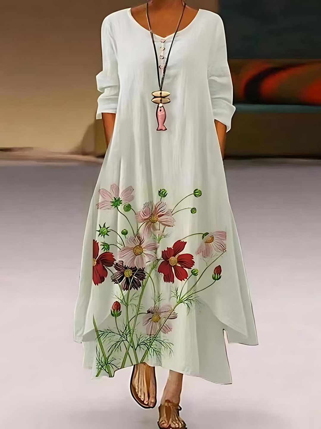 Harriet | Plus Size Longsleeve Dress