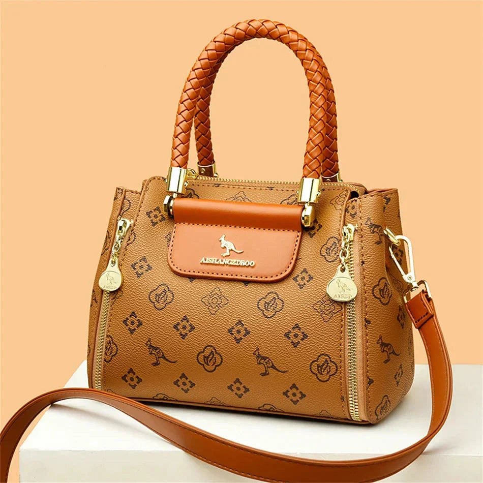 Sage - Designer Large capacity Leather Bag