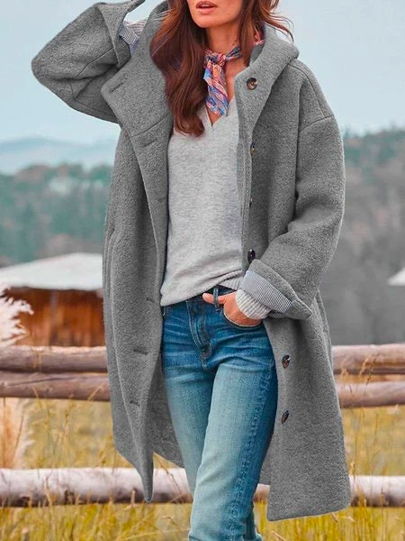 Palisades | Elegant Button-Up Coat
