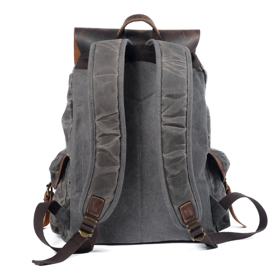 Noah™ Canvas Leather Backpack