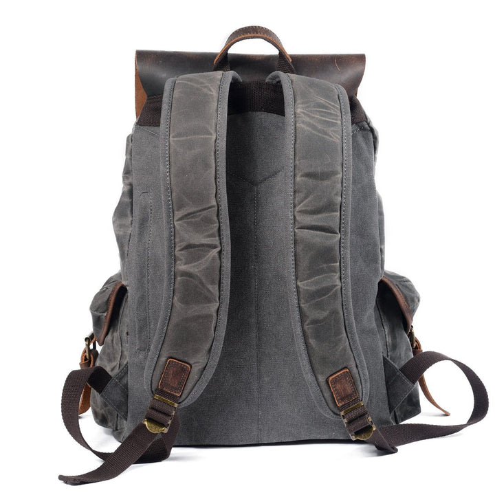 Noah™ Canvas Leather Backpack
