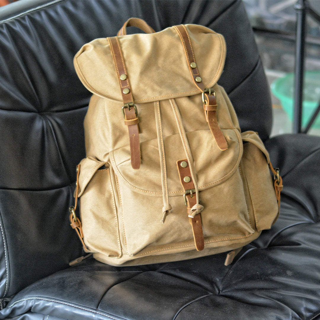Owen™ Military Canvas Backpack