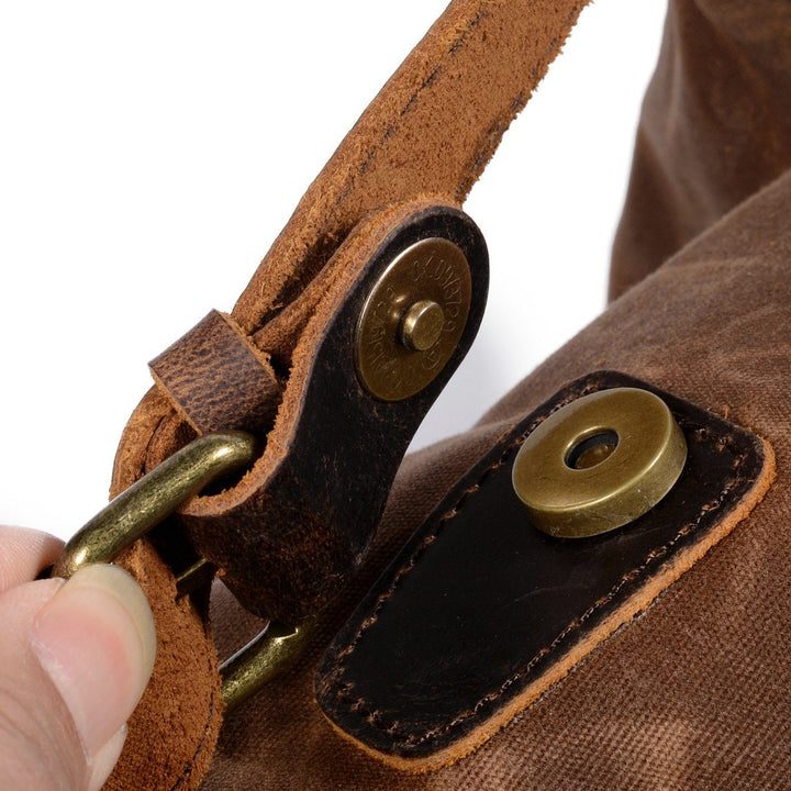 Noah™ Canvas Leather Backpack