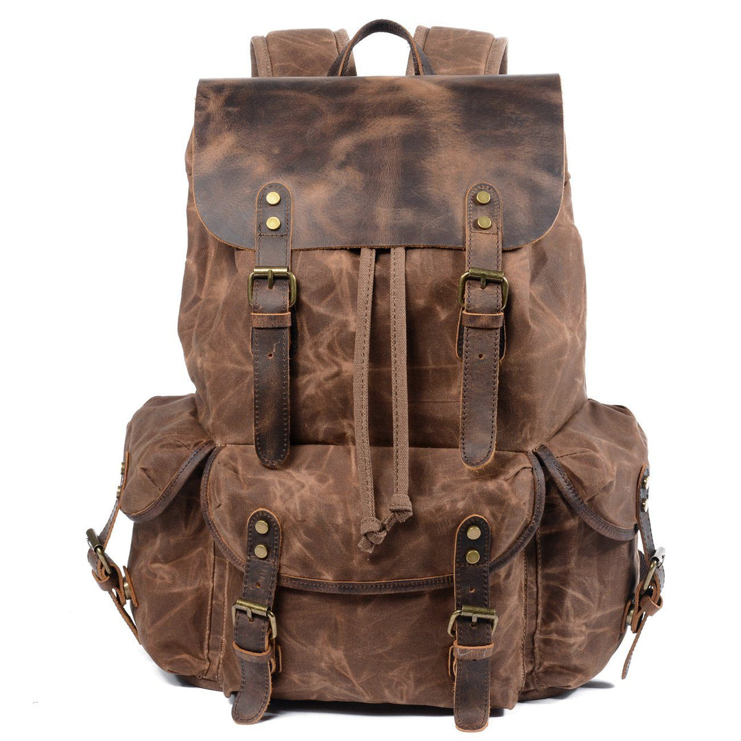Noah™ Canvas Leather Backpack