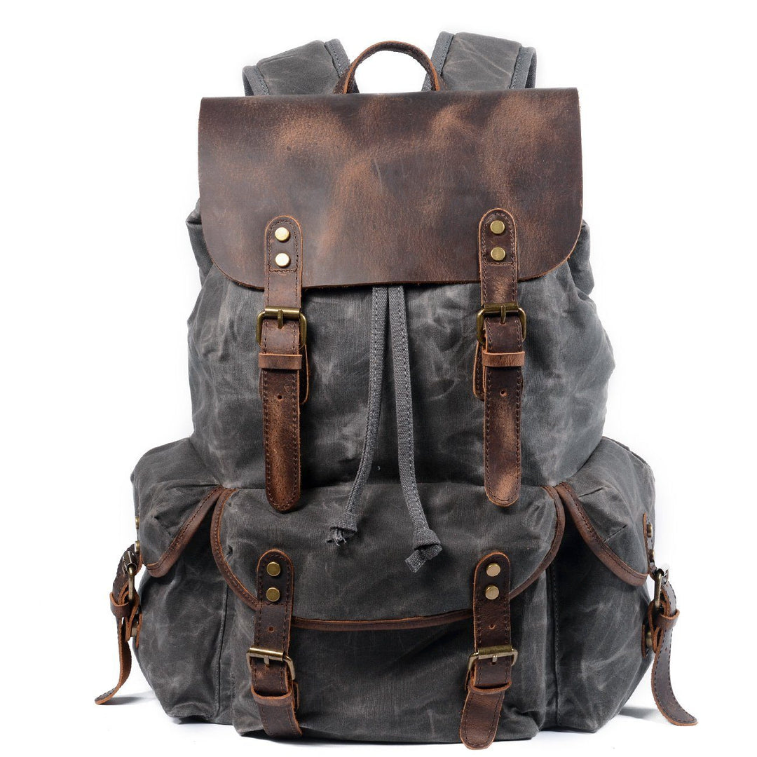 Noah™ Canvas Leather Backpack