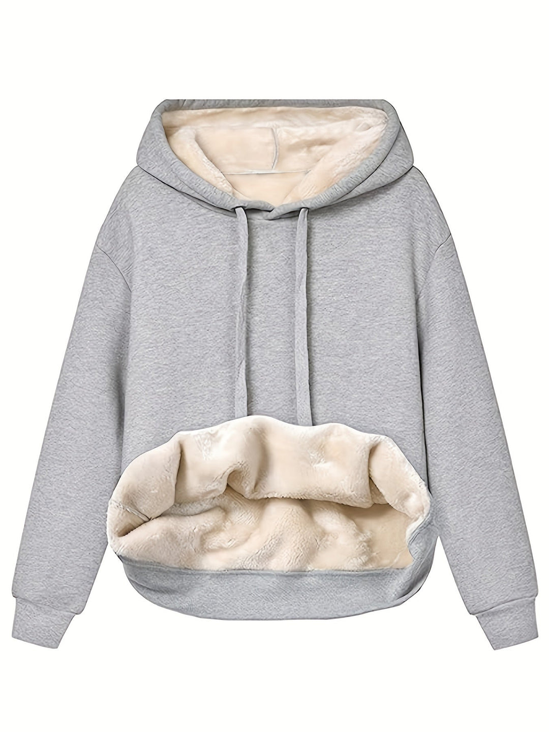 Mera™ - Hooded jumper with fleece