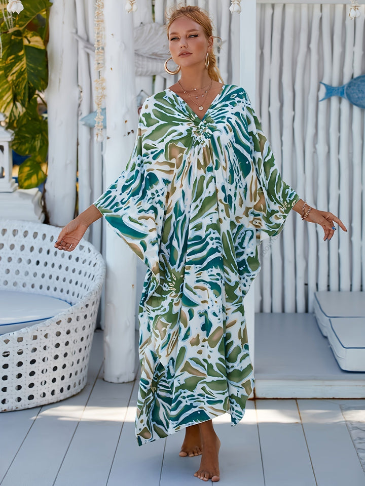 Susie | Plus Size Tropical Dress