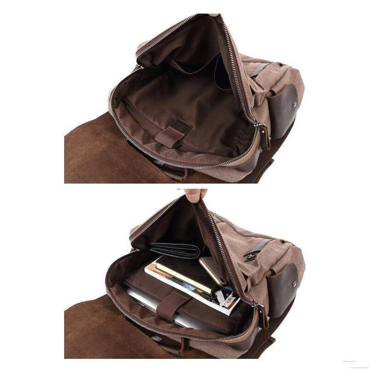 Nathan™ Small Canvas Backpack