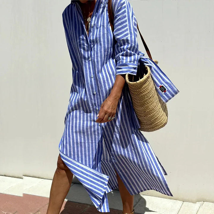 Brylee™ | Elegant Striped Shirt