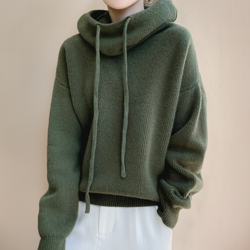 Hannah - Knitted Hoodie