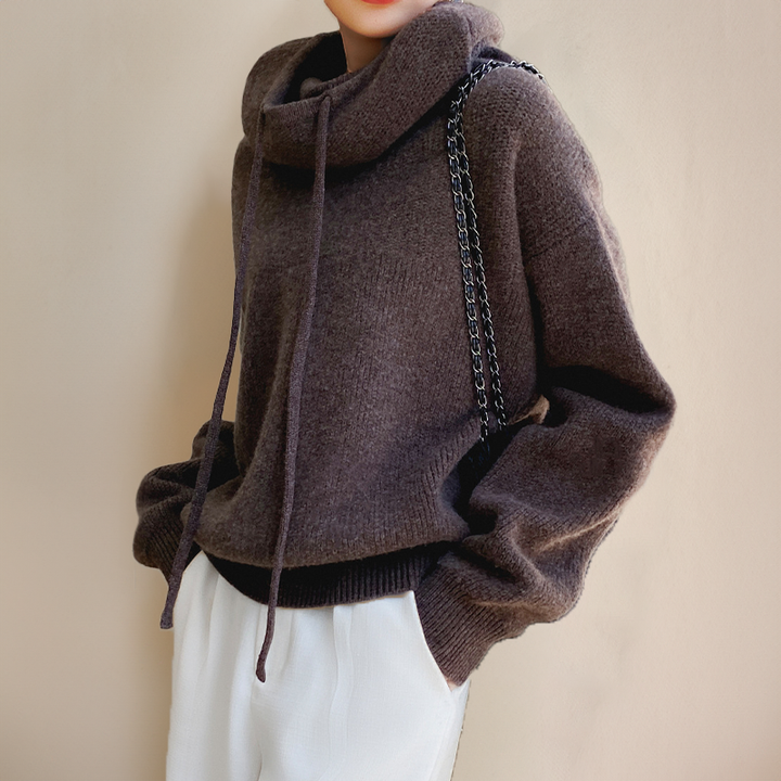 Hannah - Knitted Hoodie