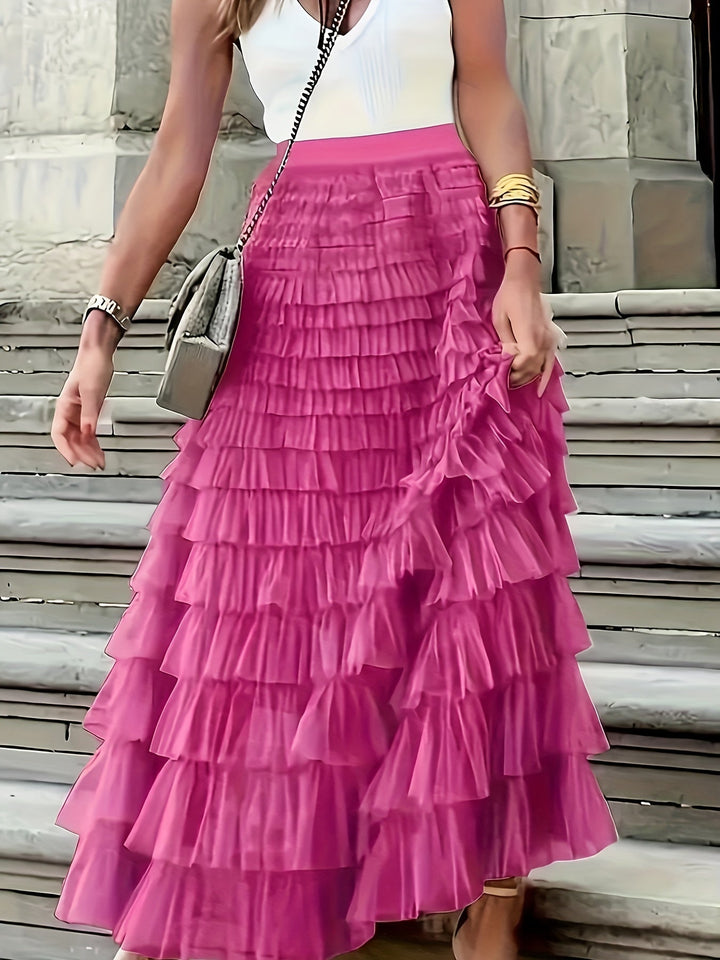 Shanty | Plus Size Colored Skirt
