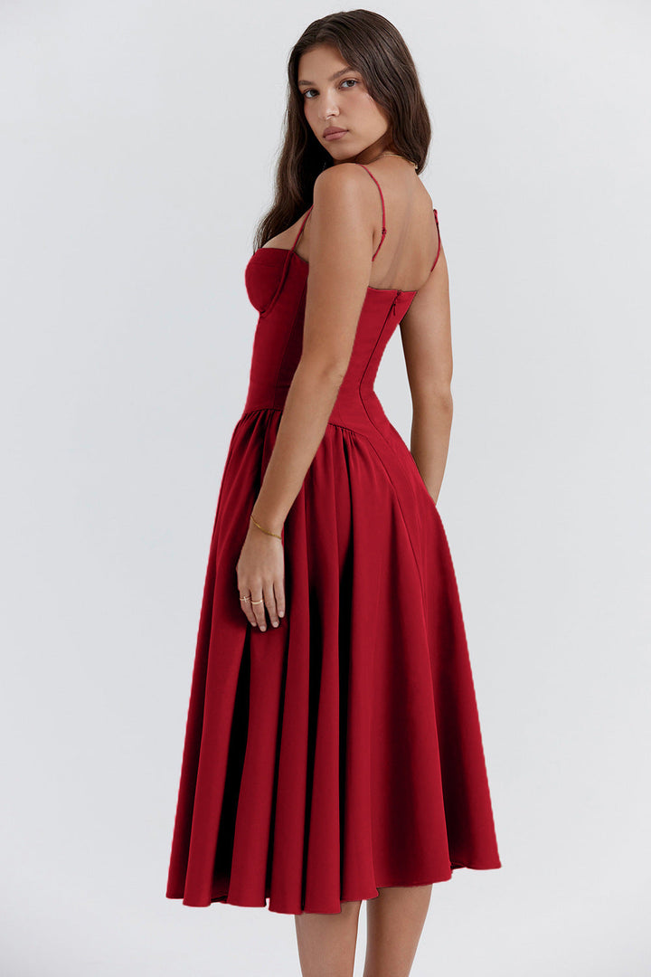 Seraphina-Elegance Midi Dress™