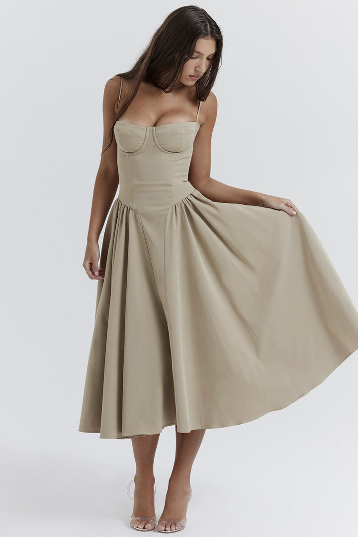 Seraphina-Elegance Midi Dress™