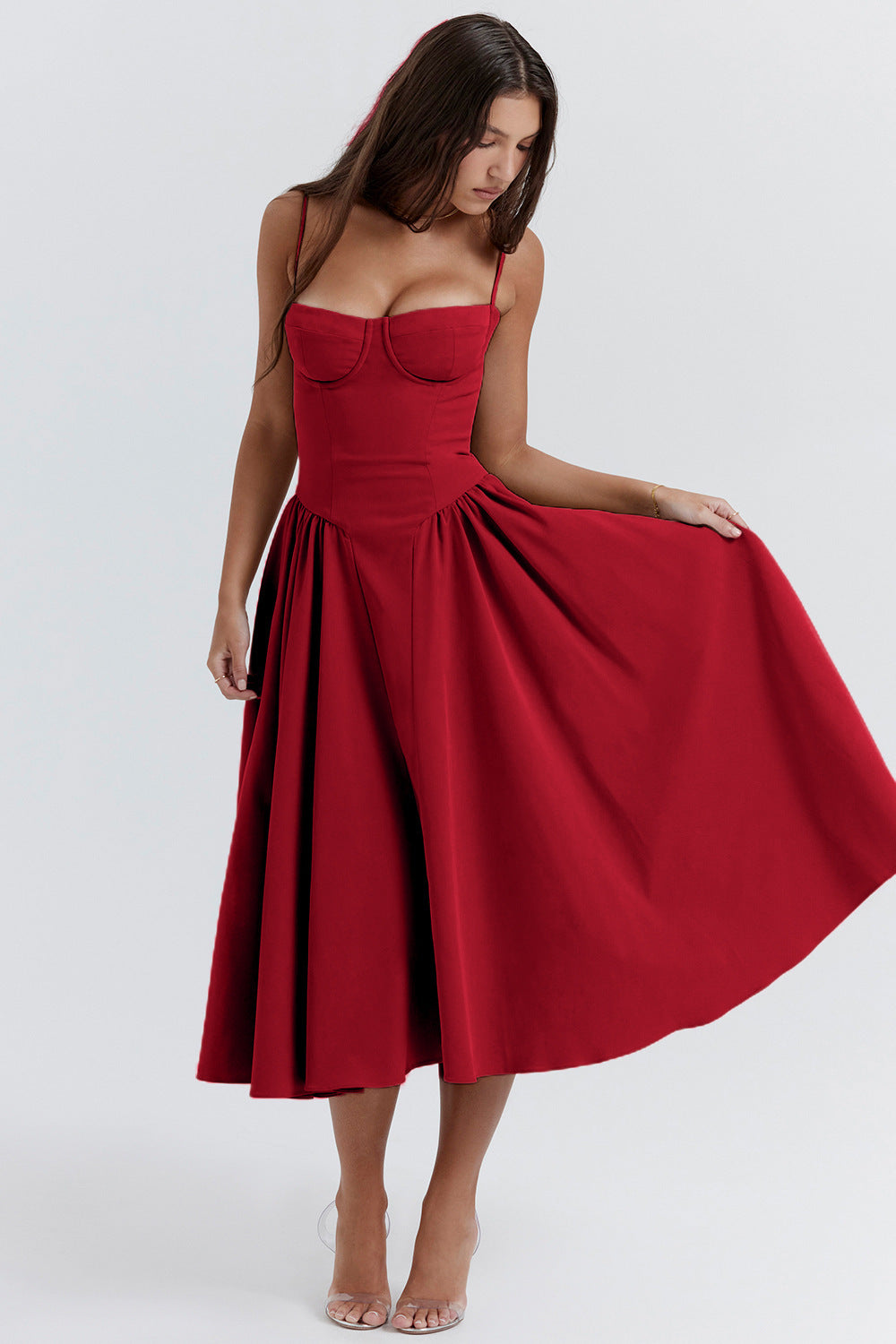 Seraphina-Elegance Midi Dress™