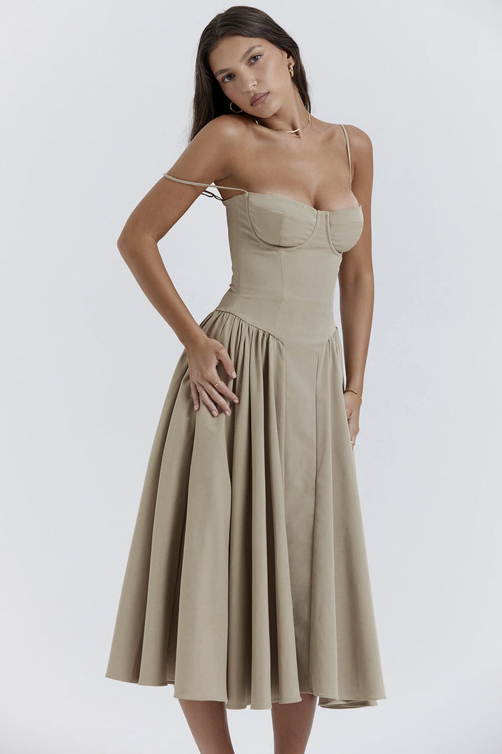 Seraphina-Elegance Midi Dress™
