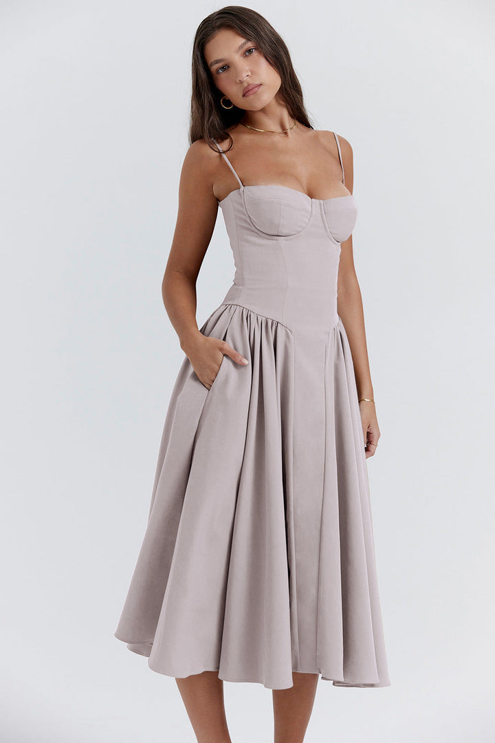 Seraphina-Elegance Midi Dress™