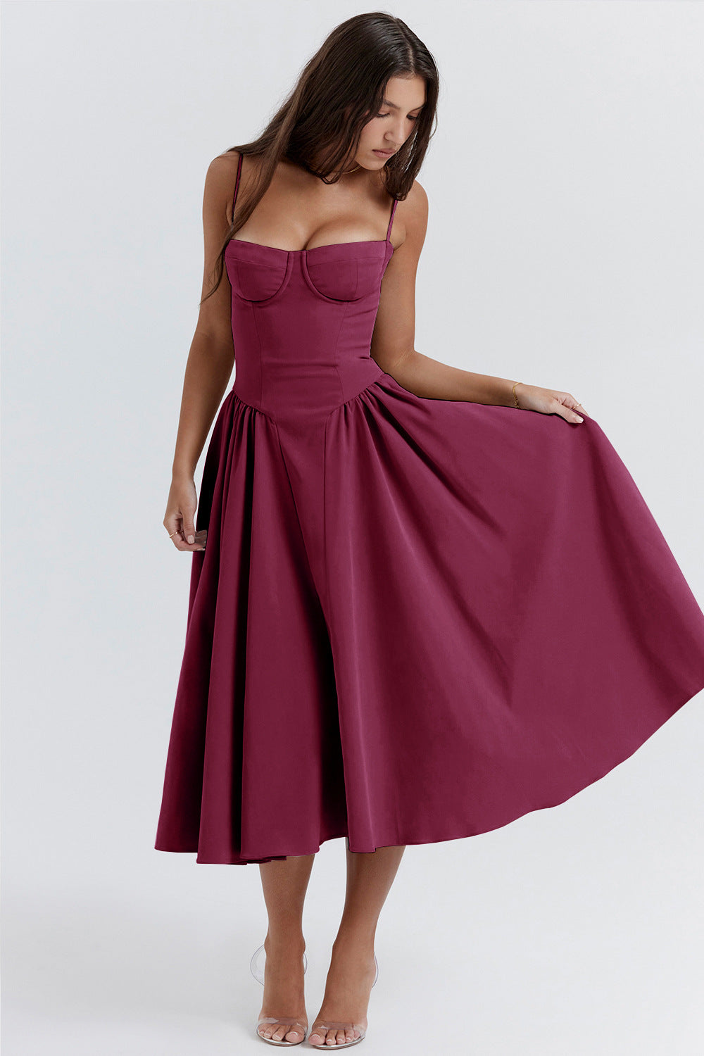 Seraphina-Elegance Midi Dress™