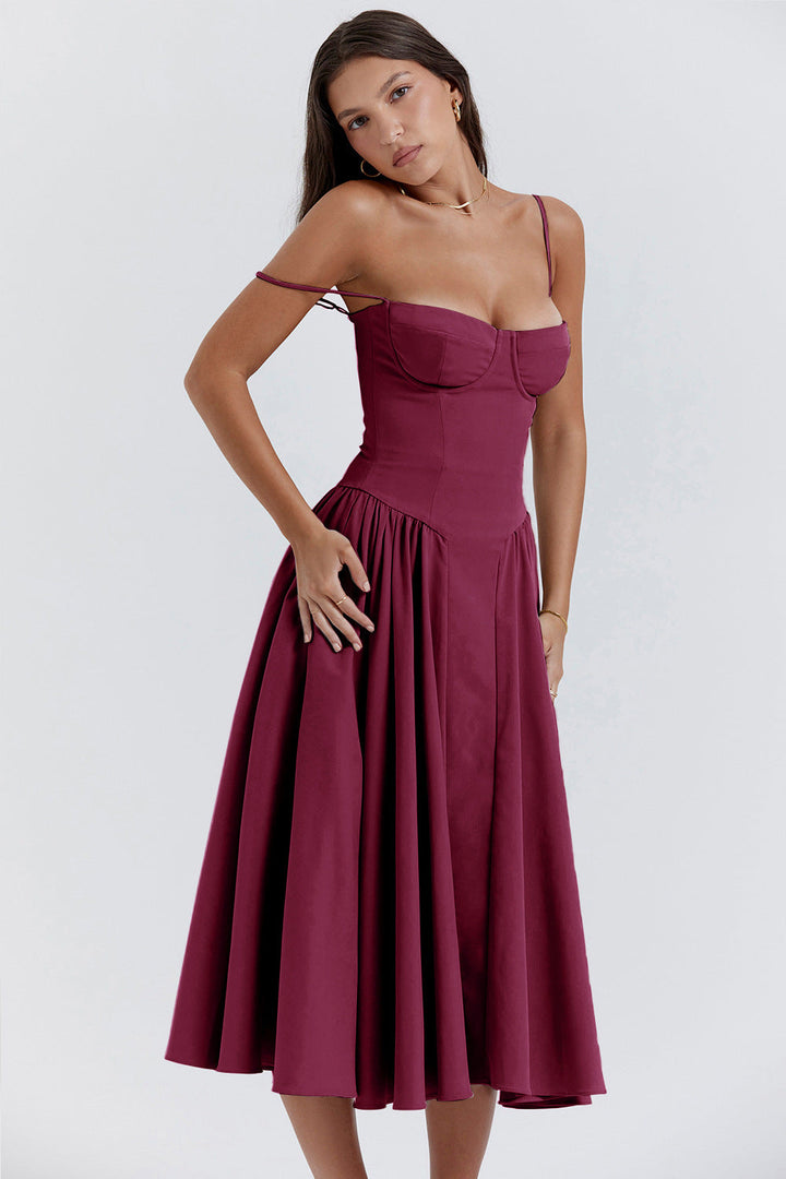 Seraphina-Elegance Midi Dress™