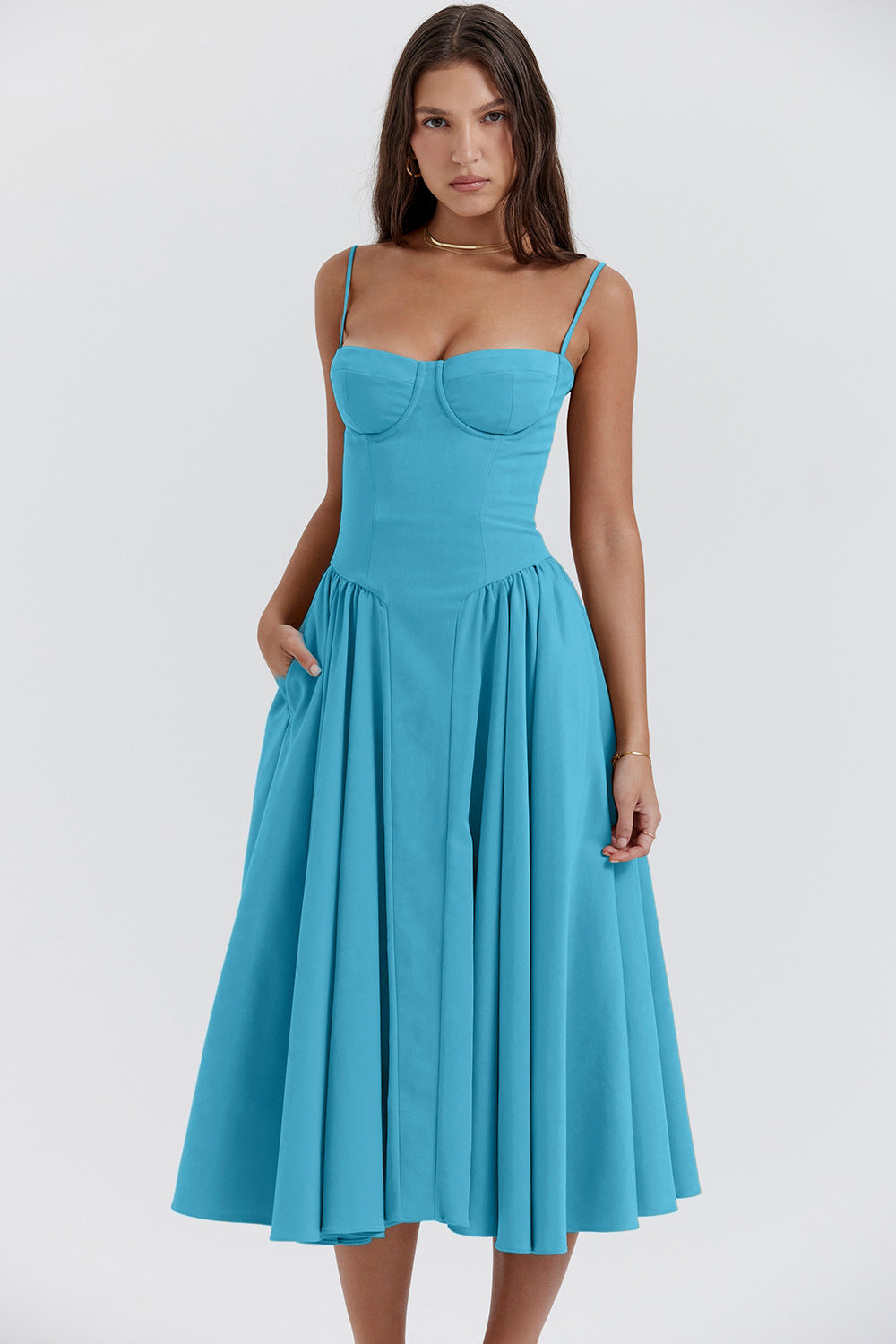 Seraphina-Elegance Midi Dress™
