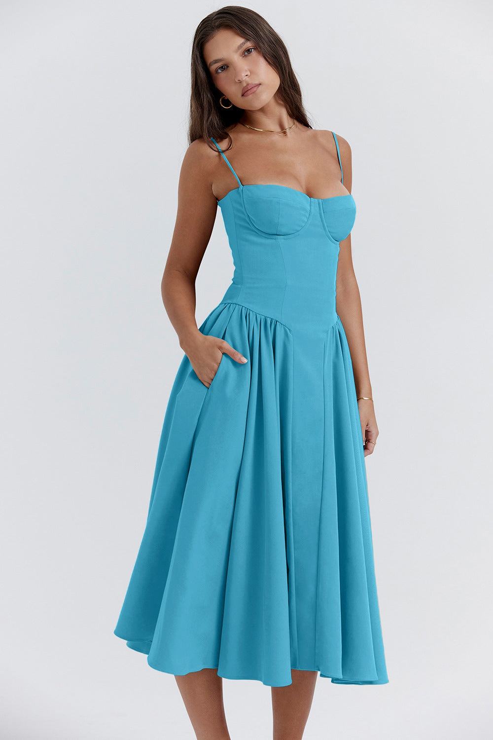 Seraphina-Elegance Midi Dress™