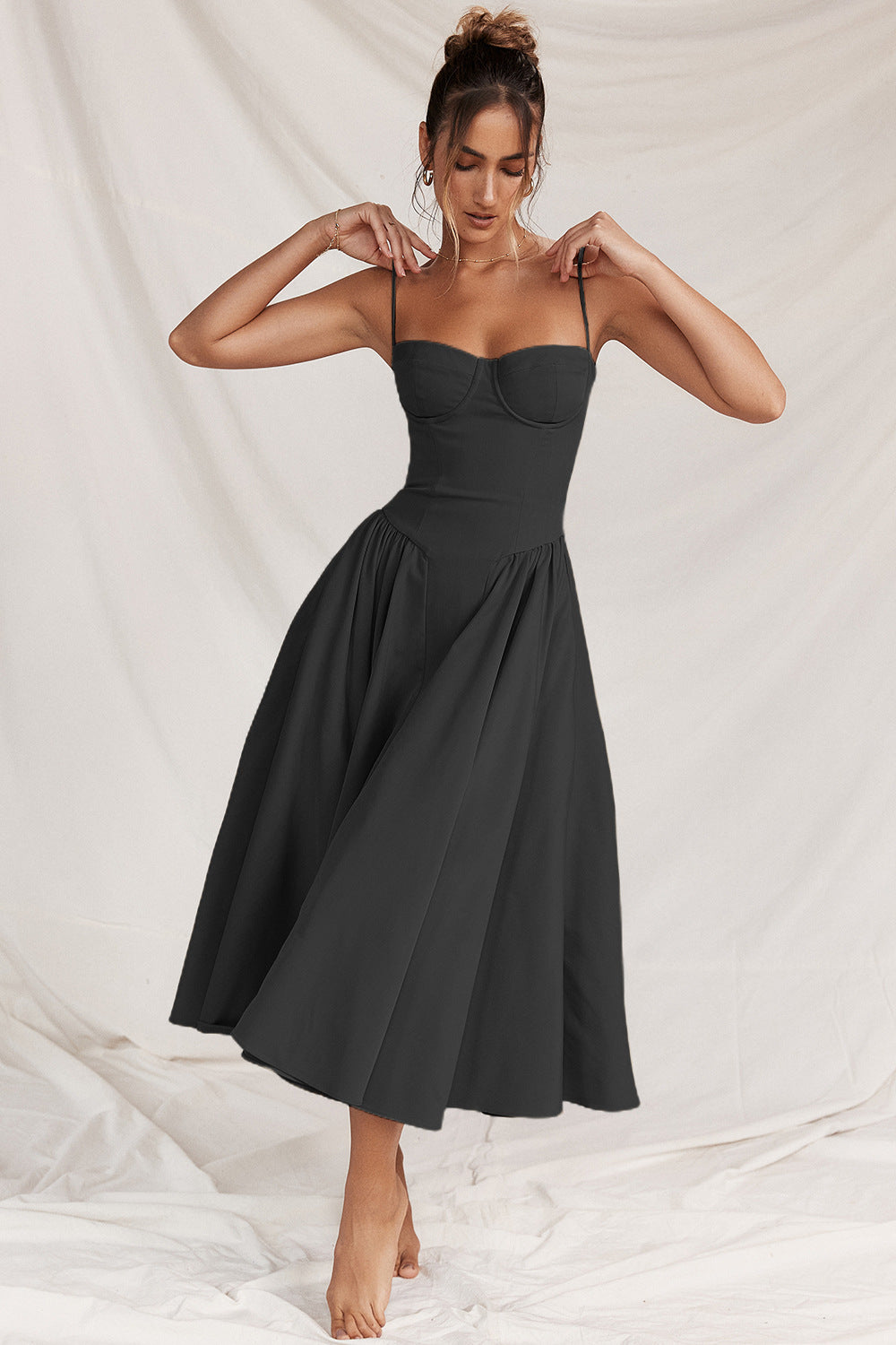 Seraphina-Elegance Midi Dress™