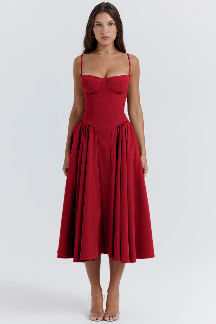 Seraphina-Elegance Midi Dress™