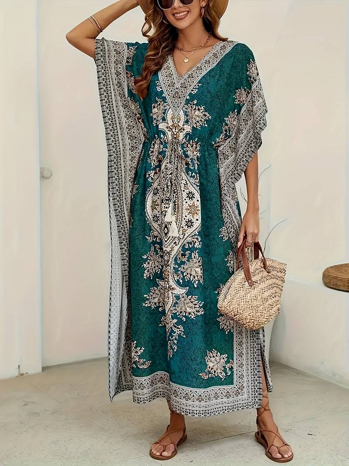 Jilly | Plus Size Tropical Dress