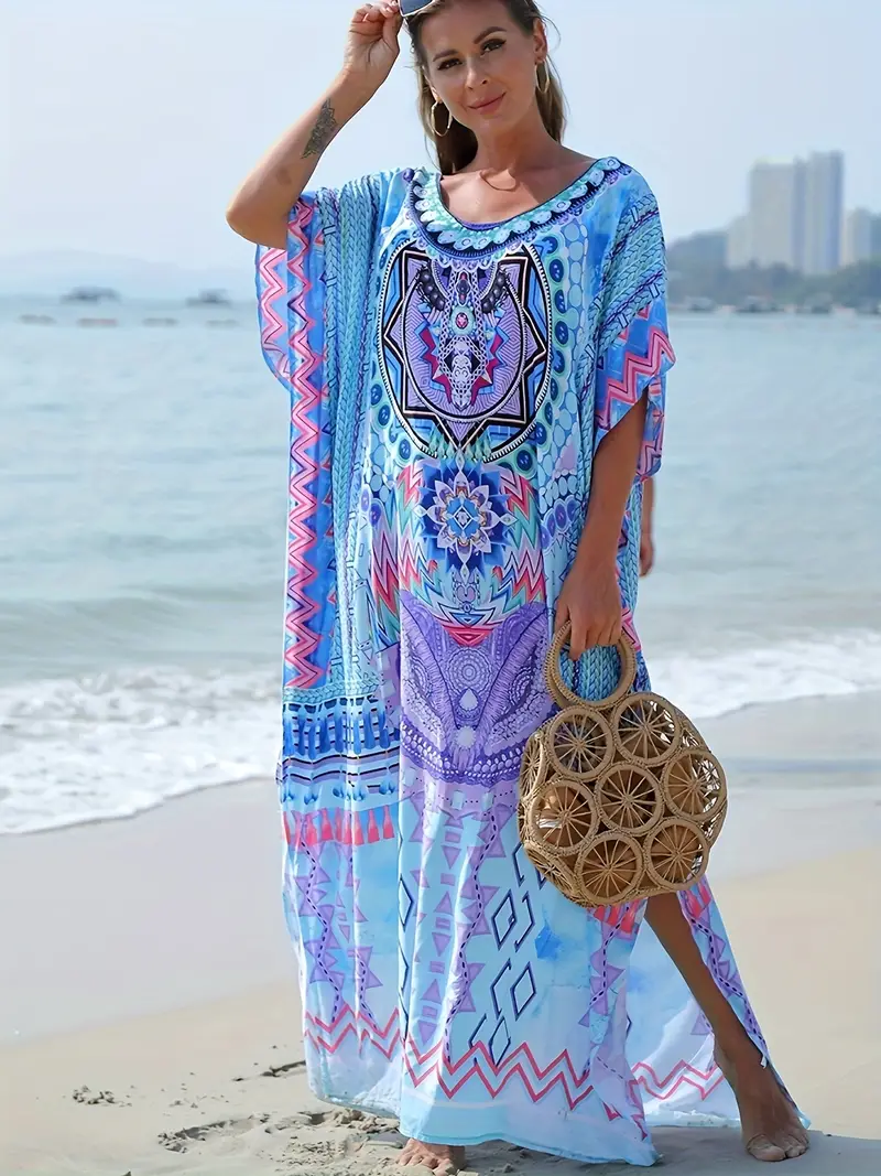 Danita | Plus Size Tropical Dress