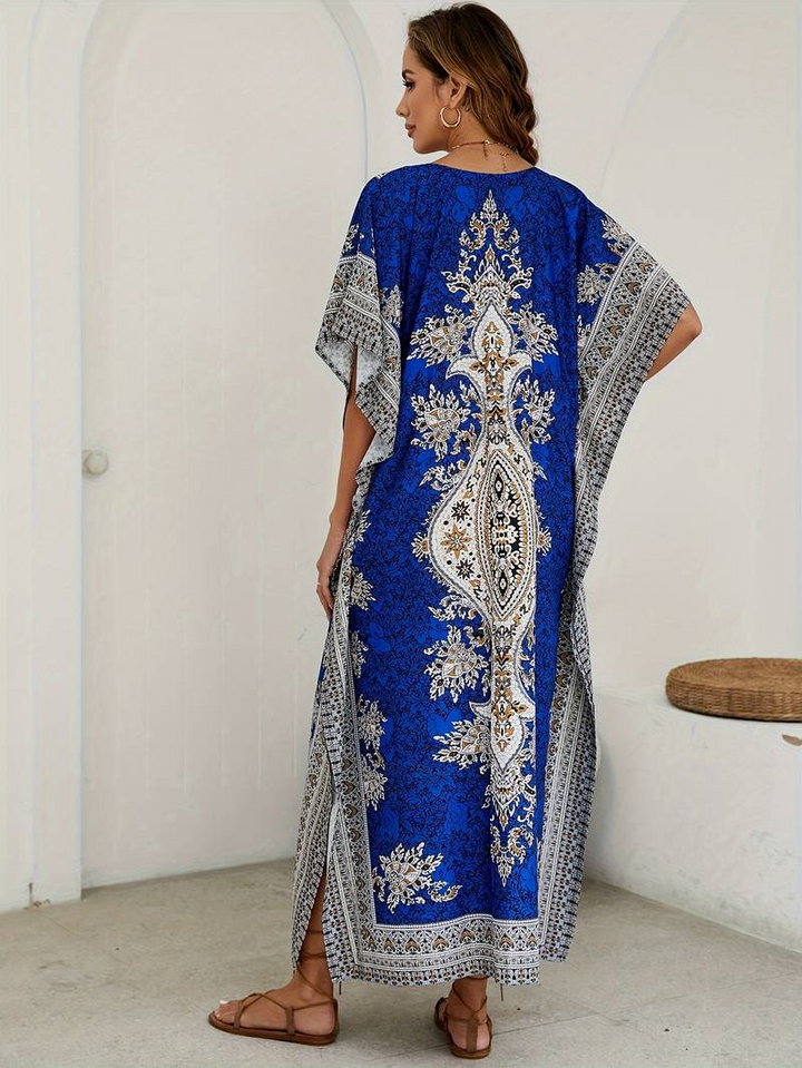 Katia | Plus Size Tropical Dress