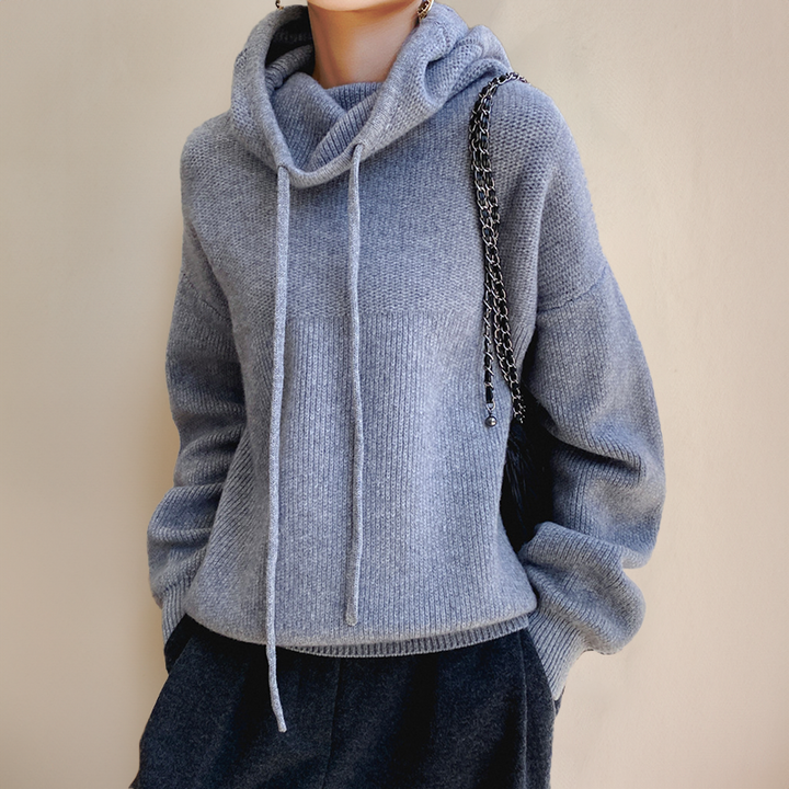 Hannah - Knitted Hoodie