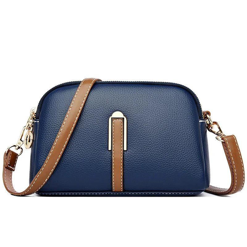 Penelope - Compact Soft Leather Shoulder Bag