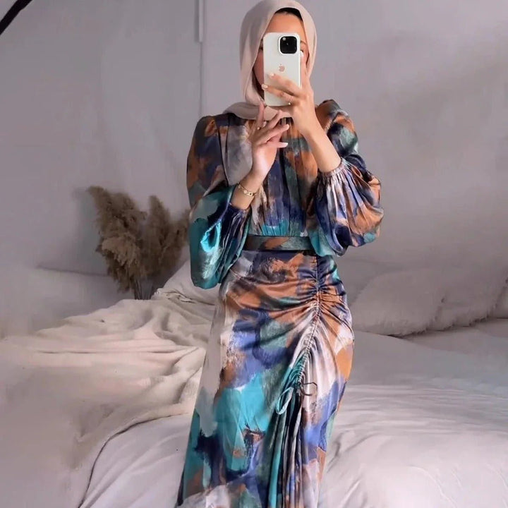 Rihana™ | Graceful Pleated Abaya