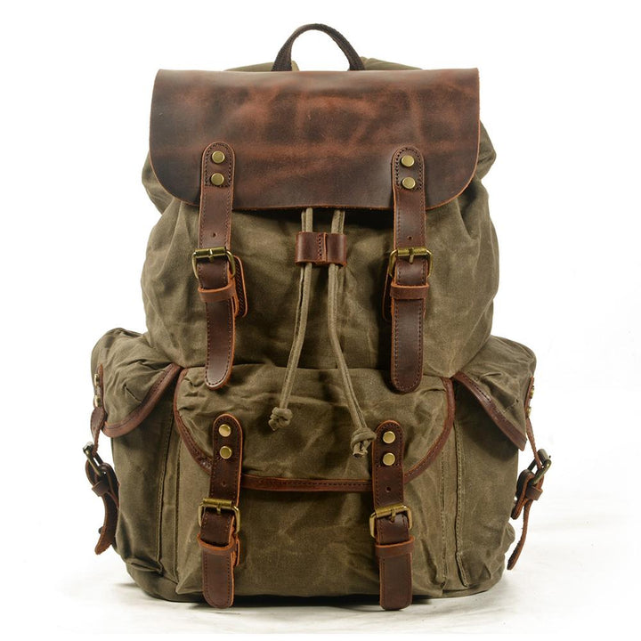 Noah™ Canvas Leather Backpack