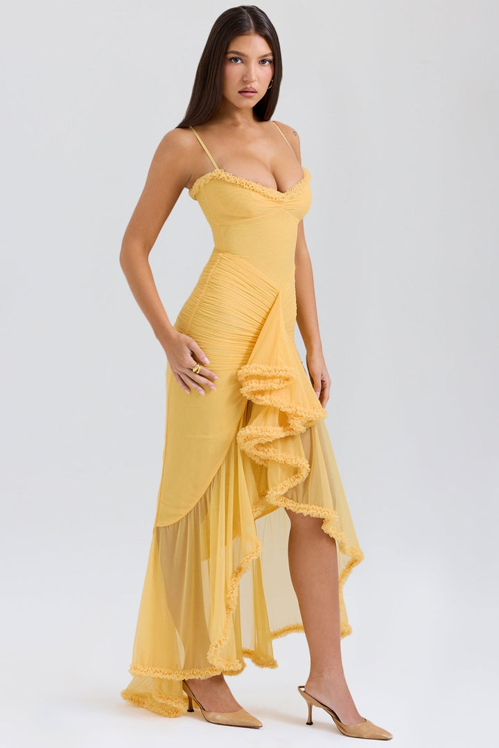 Nireya™ | Graceful Ruffled Dress