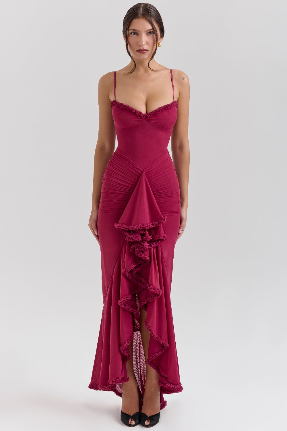 Nireya™ | Graceful Ruffled Dress